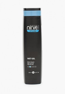 Гель для укладки Nirvel Professional STYLING средней фиксации эффект "мокрых" волос wet, 250 мл