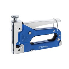 Степлер мебельный тундра, регулируемый, металлический корпус, тип скоб 53, 4 - 14 мм Tundra