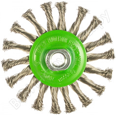 Щетка дисковая (115 мм; м14) inox витая bosch 2608622106