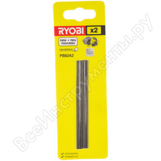 Нож pb82a2 (2 шт; 82 мм) для рубанков ryobi 5132002597