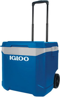 Изотермический контейнер с телескопической ручкой Igloo