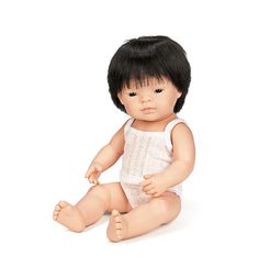 Кукла Miniland Мальчик азиат 38 см