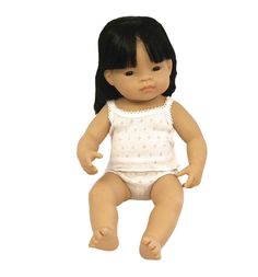 Кукла Miniland Девочка азиатка 38 см
