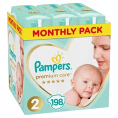 Подгузники Pampers Premium Care (4-8 кг) шт.