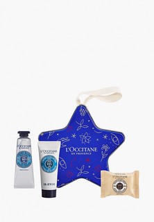 Набор для ухода за телом LOccitane L'Occitane ЗВЕЗДА КАРИТЕ, крем для рук Карите, 10 мл, ультра питательный крем для тела Карите, 20 мл, мыло туалетное твердое "экстра-мягкое", 25 г