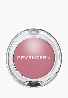 Румяна Seventeen Seventeen. матовые NATURAL MATTE SILKY BLUSHER т.04 роза, 5 г