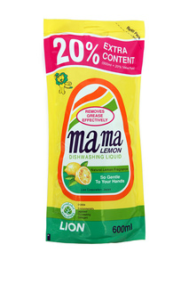 Гель для мытья посуды MAMA LEMON