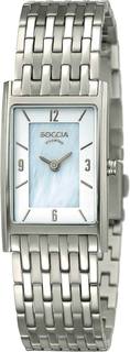 Женские часы в коллекции Rectangular Boccia Titanium