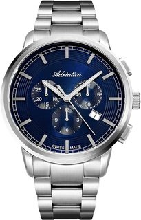 Швейцарские мужские часы в коллекции Chronographs Мужские часы Adriatica A8307.5115CH