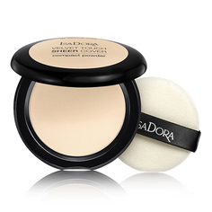 Пудра компактная для лица ISADORA VELVET TOUCH sheer cover compact тон 40