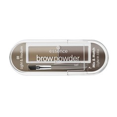 Тени для бровей ESSENCE BROW POWDER SET тон 01 для блондинок