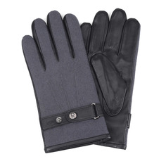 Перчатки и варежки Размер 9.5, кожаные черные перчатки Respect