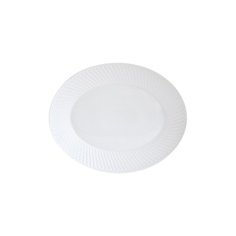 Блюдо овальное Twist Blanc Bernardaud
