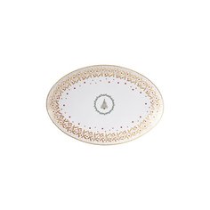 Блюдо овальное 39 см Noel Blanc Bernardaud