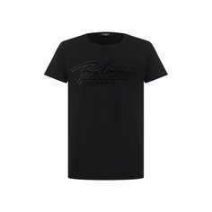 Хлопковая футболка Balmain