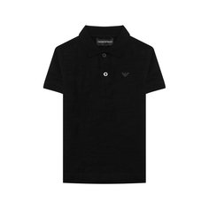 Хлопковое поло Emporio Armani