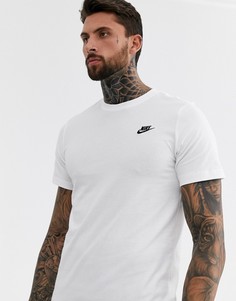 Белая футболка Nike Club Futura-Белый