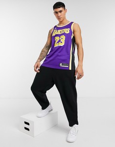 Эффектная фиолетовая майка Nike Basketball LA Lakers NBA-Фиолетовый