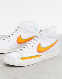 Белые кроссовки Nike Blazer Mid 77 Infinite-Белый