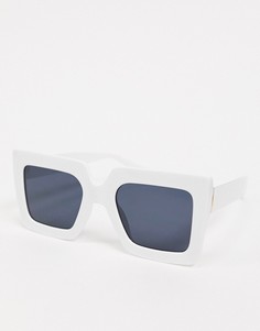 Белые солнцезащитные очки SVNX-Белый