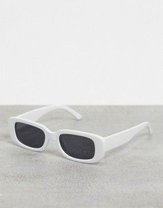 Солнцезащитные очки в белой оправе SVNX-Белый