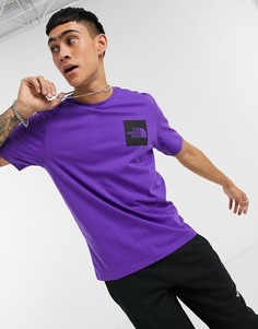 Фиолетовая футболка The North Face Fine-Фиолетовый