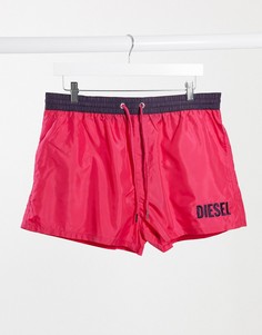 Шорты для плавания с логотипом Diesel sandy-Розовый