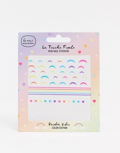 Маленькие стикеры для ногтей Le Mini Macaron (Rainbow Vibes Color Edition)-Многоцветный