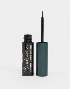 Жидкая подводка для глаз Barry M – Euphoric Metallic Liquid Eyeliner (Jaded)-Зеленый цвет