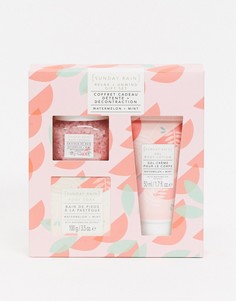 Расслабляющий набор средств по уходу за кожей с ароматом арбуза Sunday Rain Relax and Unwind Set-Бесцветный