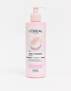 Очищающее молочко для снятия макияжа LOreal Paris Fine Flowers-Бесцветный L'Oreal