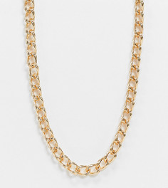 Классическое ожерелье в виде массивной цепочки Reclaimed Vintage Inspired-Золотистый