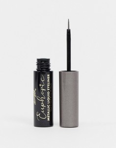 Жидкая подводка для глаз Barry M – Euphoric Metallic Liquid Eyeliner (Eager)-Серебряный