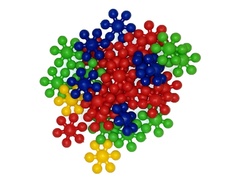 Конструктор Учитель Солнышко 60 деталей + 8 схем ИКП-5