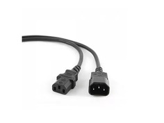 Кабель Wize C13 - C14 6A 3.0m CAC6-C13-C14-3M