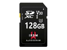 Карта памяти 128Gb - GoodRAM IRDM Secure Digital XC V30 UHS-I U3 IR-S3A0-1280R12