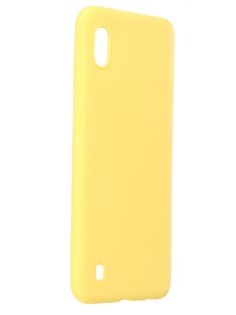 Чехол Pero для Samsung Galaxy M10 / A10 Soft Touch Yellow СС01-M10Y ПЕРО