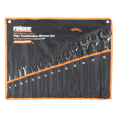 Набор ключей Finder гаечных 14 шт 6-32 мм