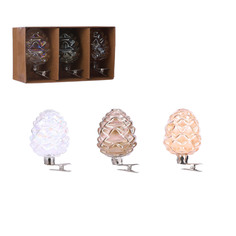 Украшение на клипсе Edelman Cone 6,5 см 3 шт