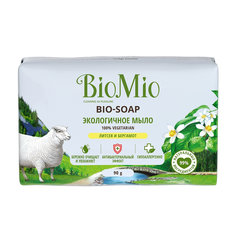 Экологичное туалетное мыло BioMio BIO-SOAP Литсея и бергамот 90 г