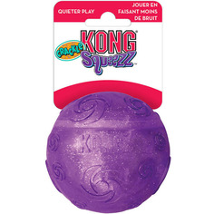 Игрушка для собак KONG Squezz Crackle хрустящий мячик большой 7 см