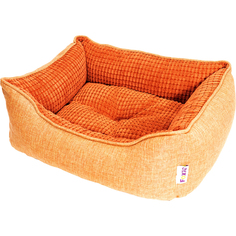 Лежак для животных Foxie Colour 60x50x18 см оранжевый