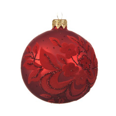 Шар новогодний на елку Kaemingk 8 см стекло