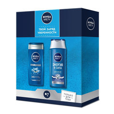 Набор подарочный Nivea Men Энергия и сила 2 предмета