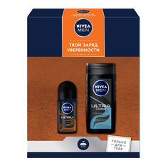 Набор подарочный Nivea Men Ultra Carbon 2 предмета