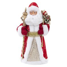 Фигура Дед Мороз в красном кафтане 41 см