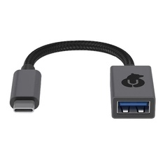 USB разветвитель uBear USB-C hub Link HB02SL01-AC, серый