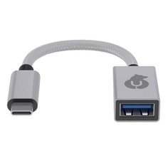 USB разветвитель uBear USB-C hub Link HB02SL01-AC, серебристый