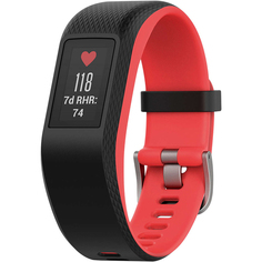 Фитнес-браслет Garmin Vivosport Fuchsia Focus Black/Red (010-01789-21)