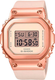 Японские наручные женские часы Casio GM-S5600PG-4ER. Коллекция G-Shock